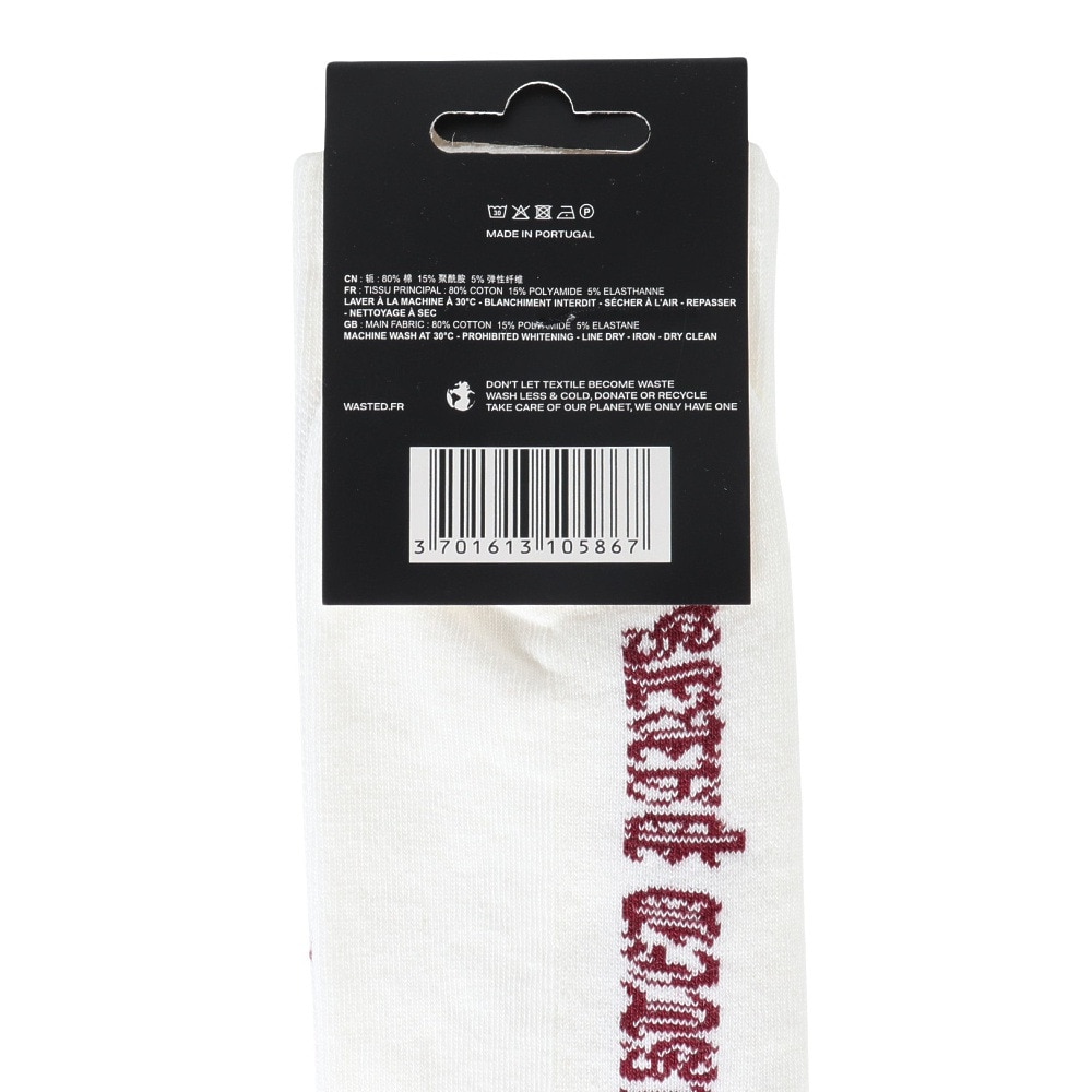 WASTED PARIS（WASTED PARIS）（メンズ）ソックス SOCKS FATE 2322-07250-03105