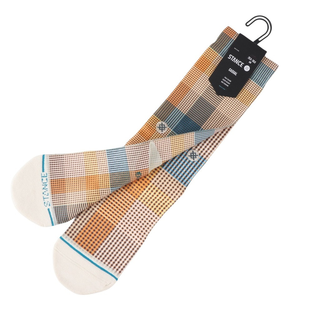 スタンス（STANCE）（メンズ、レディース）ソックス TARTAN CREW A555A23TAR TEA
