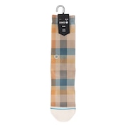 (メンズ、レディース)ソックス TARTAN CREW A555A23TAR TEA