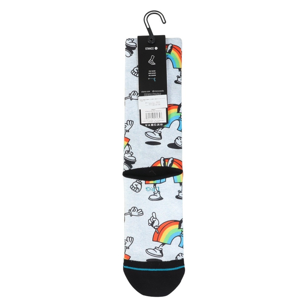 スタンス（STANCE）（メンズ、レディース）カジュアルソックス VIBEON A556A24VIB#RAI