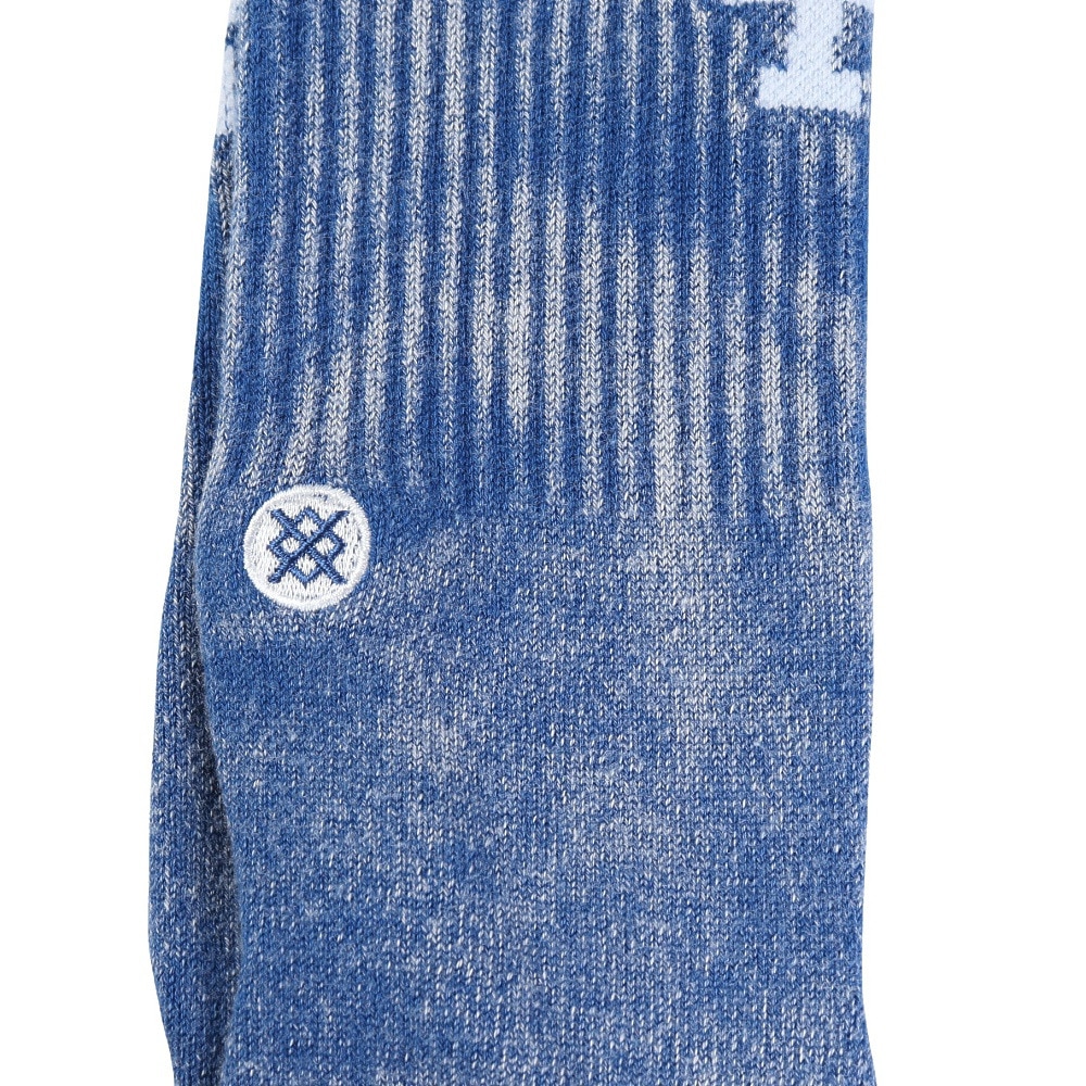 スタンス（STANCE）（メンズ、レディース）FADE LA クルーソックス A556A24FLA BLU