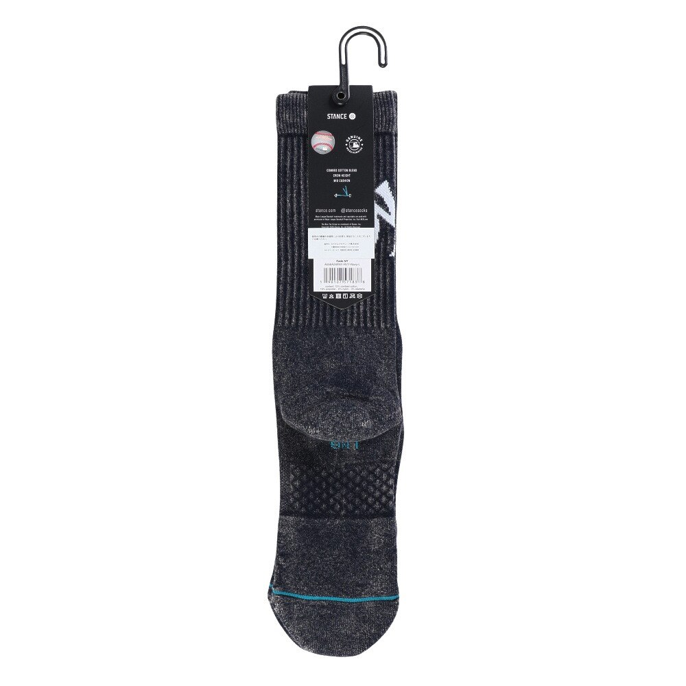 スタンス（STANCE）（メンズ、レディース）FADE NY クルーソックス A556A24FNY NVY