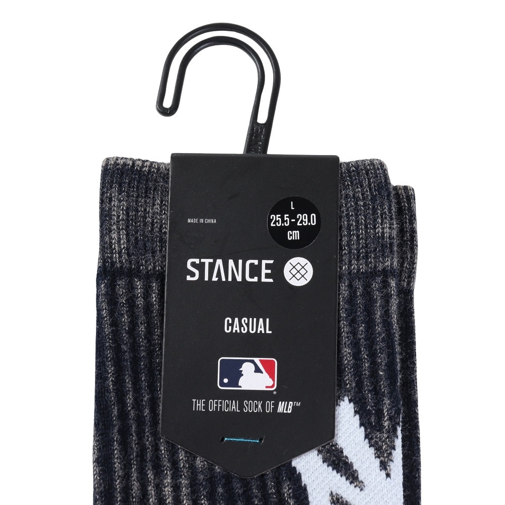 スタンス（STANCE）（メンズ、レディース）FADE NY クルーソックス A556A24FNY NVY