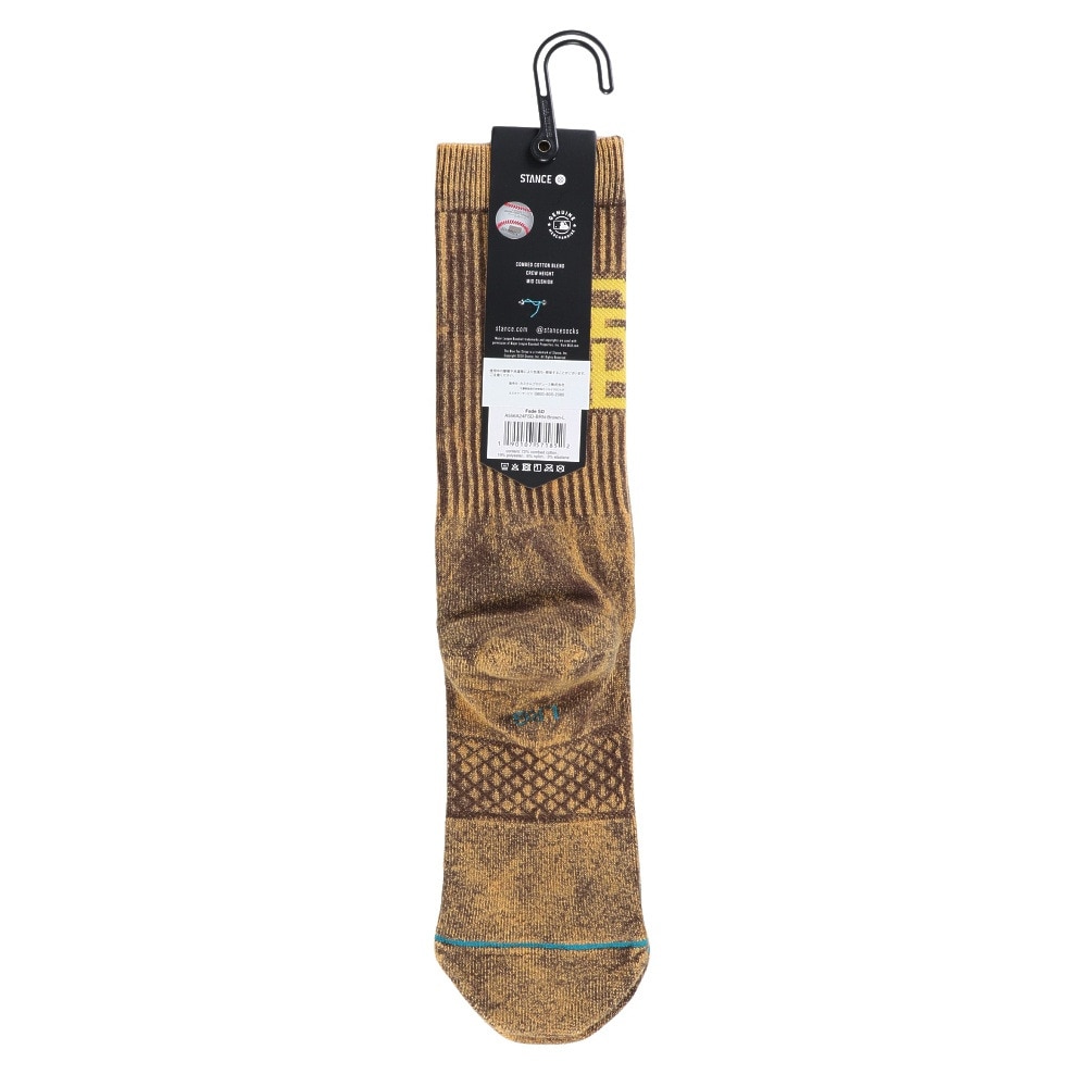 スタンス（STANCE）（メンズ、レディース）FADE SD クルーソックス A556A24FSD BRN