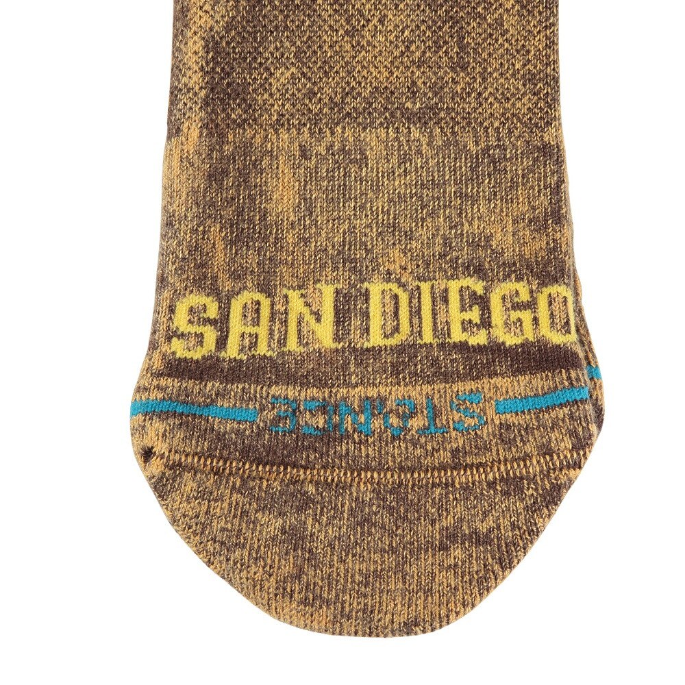 スタンス（STANCE）（メンズ、レディース）FADE SD クルーソックス A556A24FSD BRN