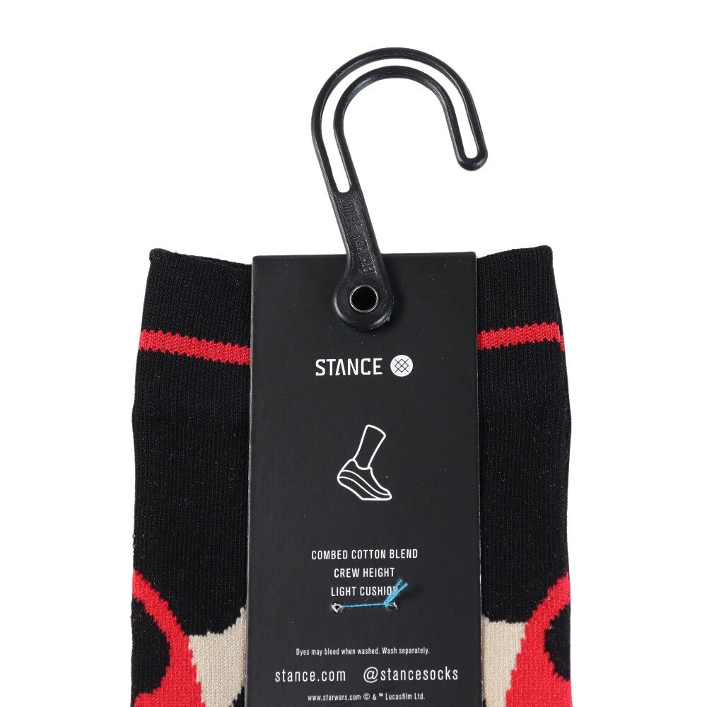 スタンス（STANCE）（メンズ）MAUL クルーソックス A545B24MAU BLK