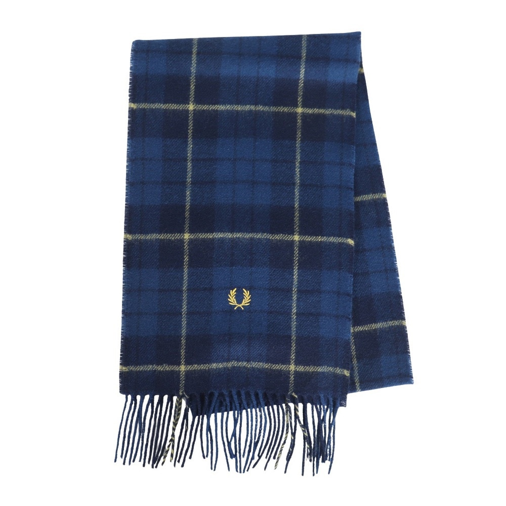 FRED PERRY】 フレッドペリー C8144 BRUSHED WOOL TARTAN SCARF