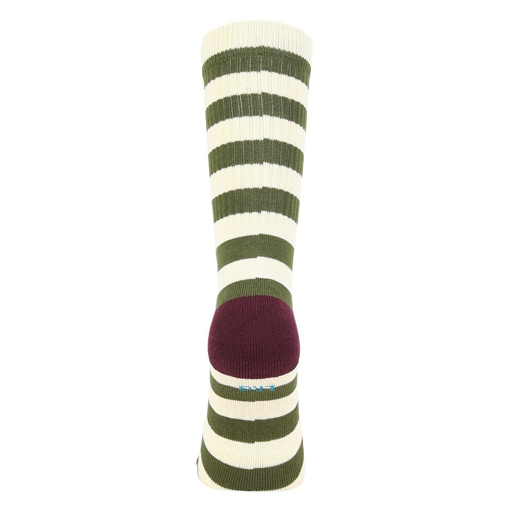スタンス（STANCE）（メンズ、レディース）BRETON クルーソックス グリーン A556B24BRE