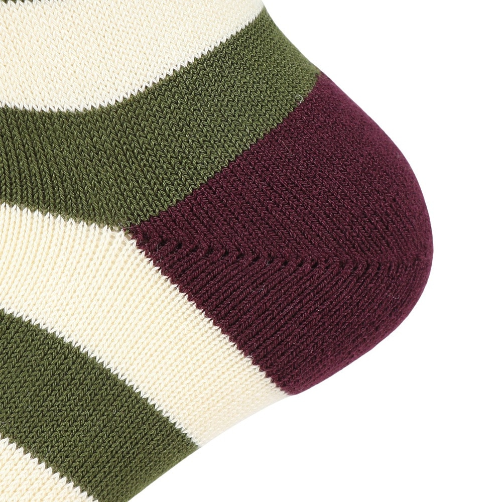 スタンス（STANCE）（メンズ、レディース）BRETON クルーソックス グリーン A556B24BRE