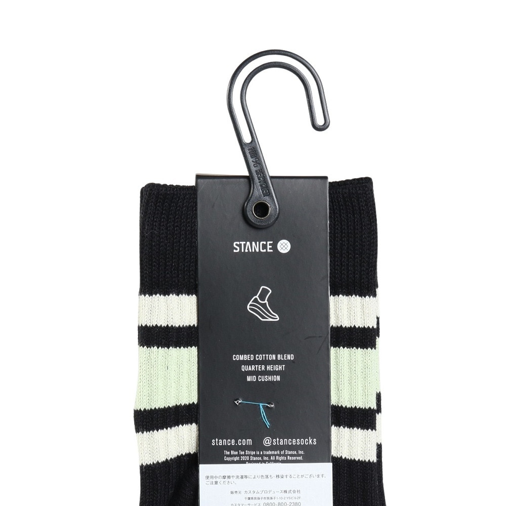 スタンス（STANCE）（メンズ）ボイド クゥオーター ソックス A356A23BOY BLK