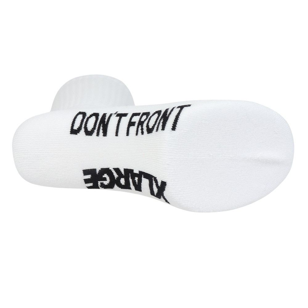 エクストララージ（XLARGE）（メンズ）SQUARE ロゴ ソックス 101244054002-WHITE
