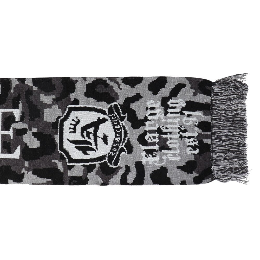 エクストララージ（XLARGE）（メンズ、レディース）JACQUARD ロゴ スカーフ マフラー 101244054003-GREY