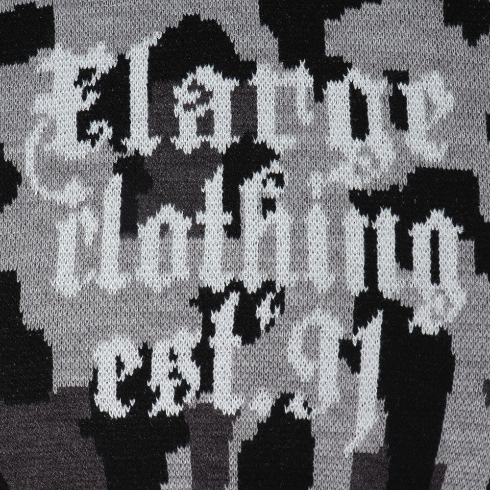 エクストララージ（XLARGE）（メンズ、レディース）JACQUARD ロゴ スカーフ マフラー 101244054003-GREY