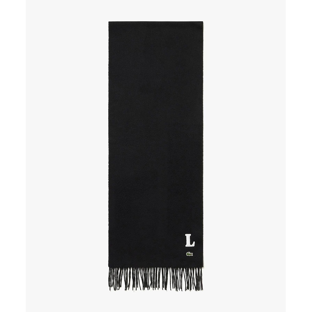 ラコステ（LACOSTE）（メンズ、レディース）Lロゴマフラー RE017J-99031