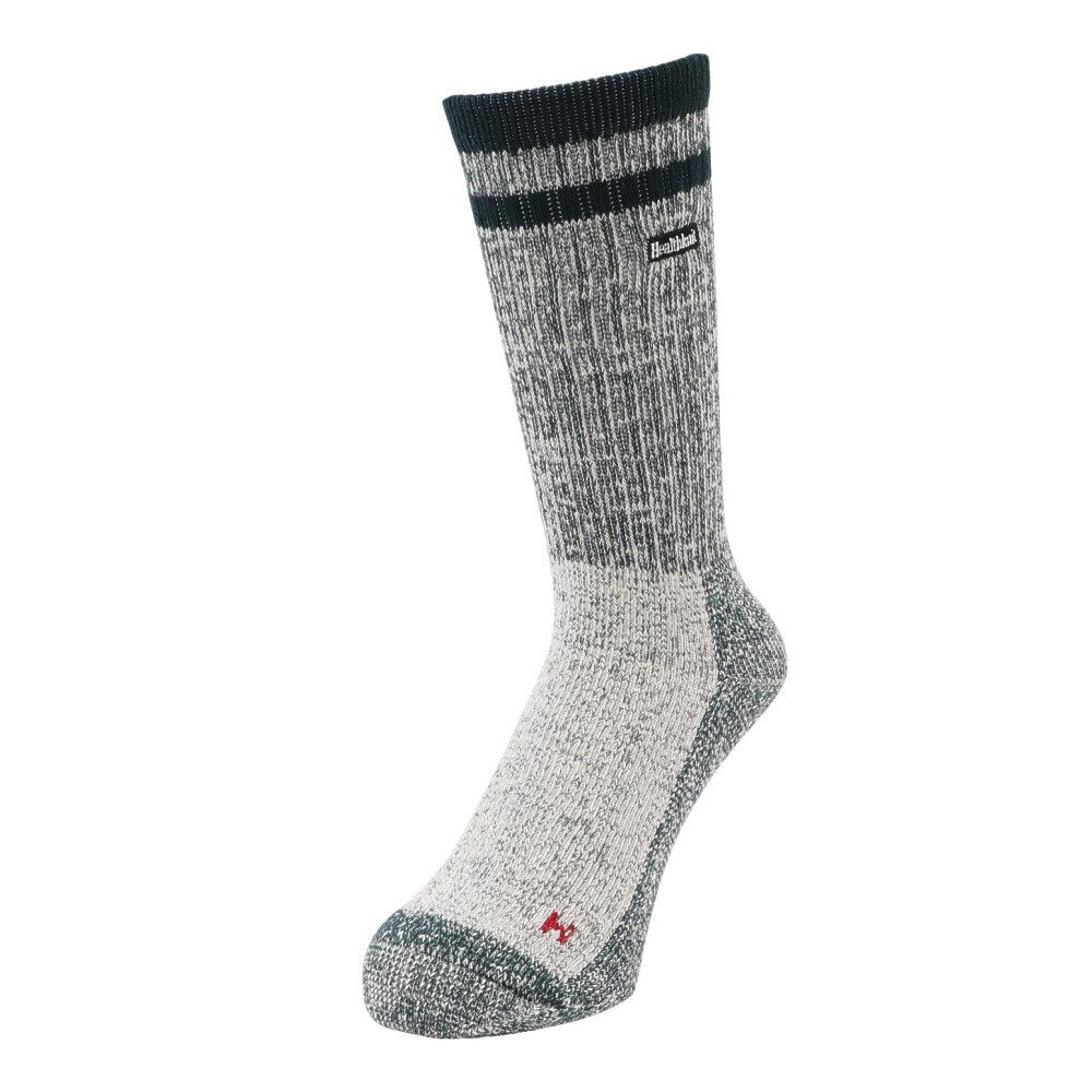 ヘルスニット（Healthknit）（メンズ）2本ライン ロゴ ソックス 2足組 191-3705