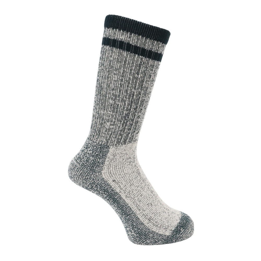 ヘルスニット（Healthknit）（メンズ）2本ライン ロゴ ソックス 2足組 191-3705