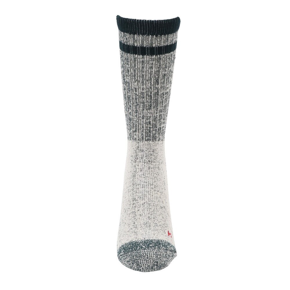 ヘルスニット（Healthknit）（メンズ）2本ライン ロゴ ソックス 2足組 191-3705