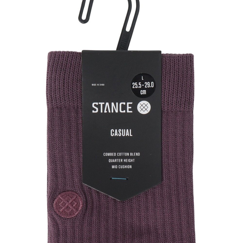 スタンス（STANCE）（メンズ、レディース）ICON QUARTER ソックス A356A21IQT GRE