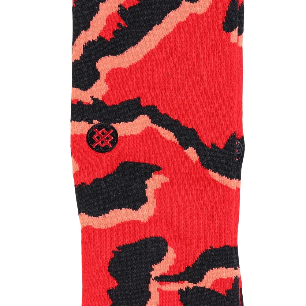 スタンス（STANCE）（メンズ）PELTER ソックス A545C23PEL RED