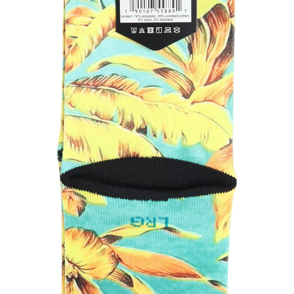 スタンス（STANCE）（メンズ）TROPICS WARBIRD ソックス A555D23TRO YEL