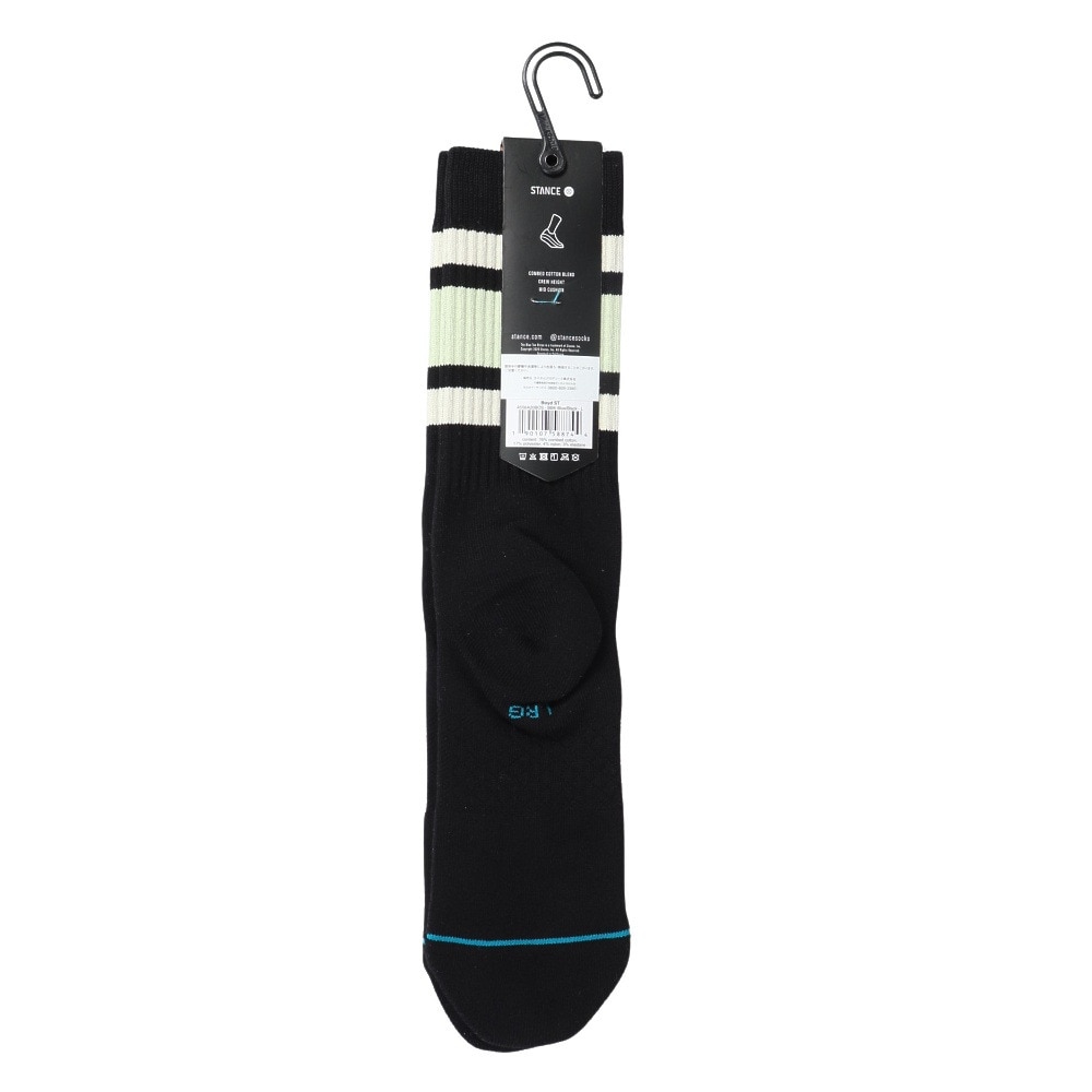 スタンス（STANCE）（メンズ、レディース）BOYD ST ソックス A556A20BOS BBK