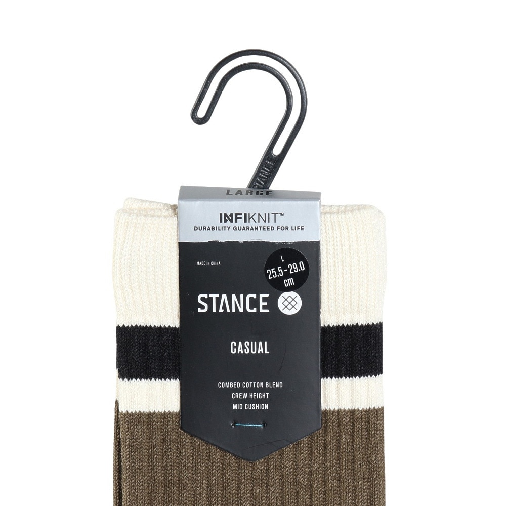 スタンス（STANCE）（メンズ）BOYD ST ソックス A556A20BOS OLV