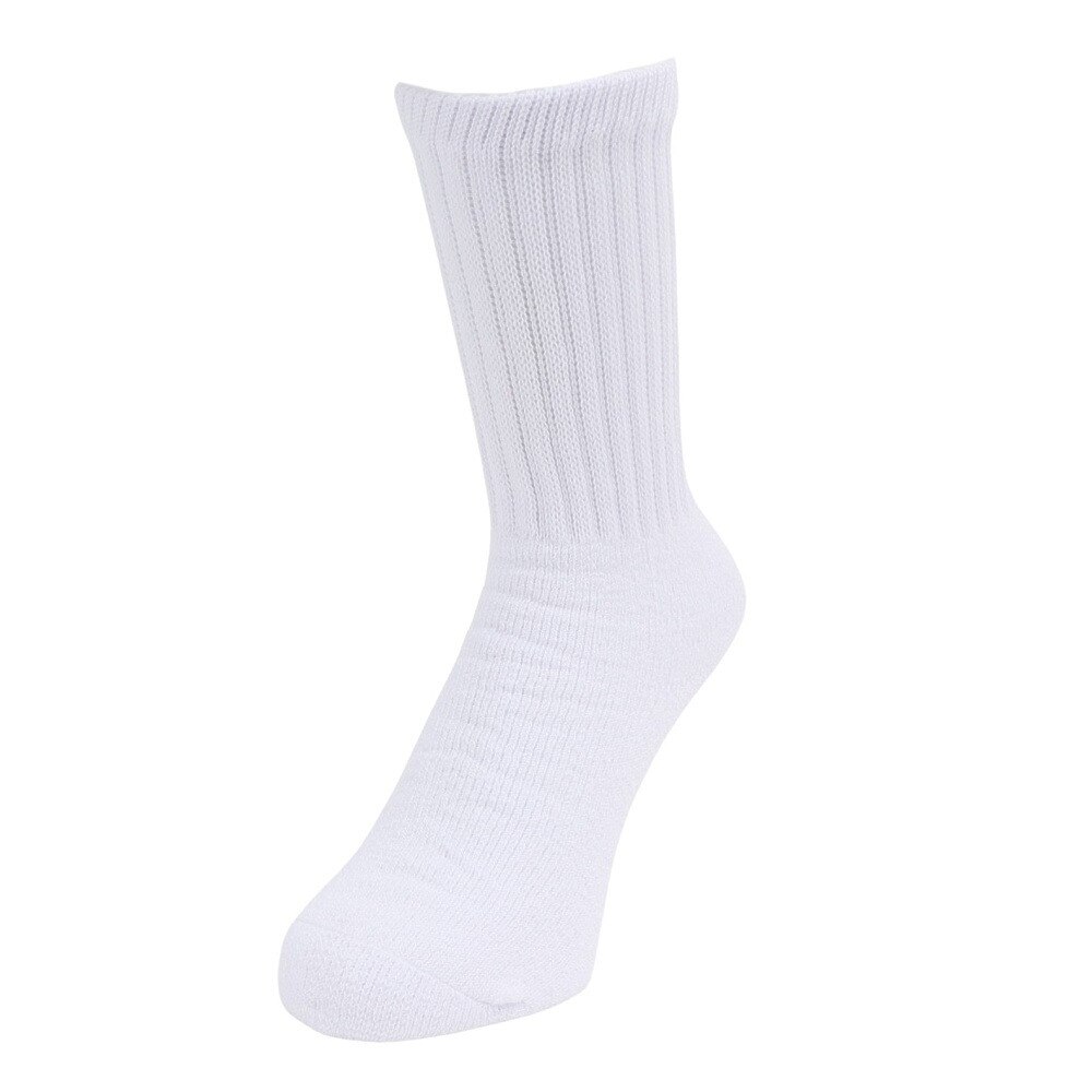 ヘルスニット（Healthknit）（メンズ、レディース）シンカーホワイト ソックス 3足組 191--3106