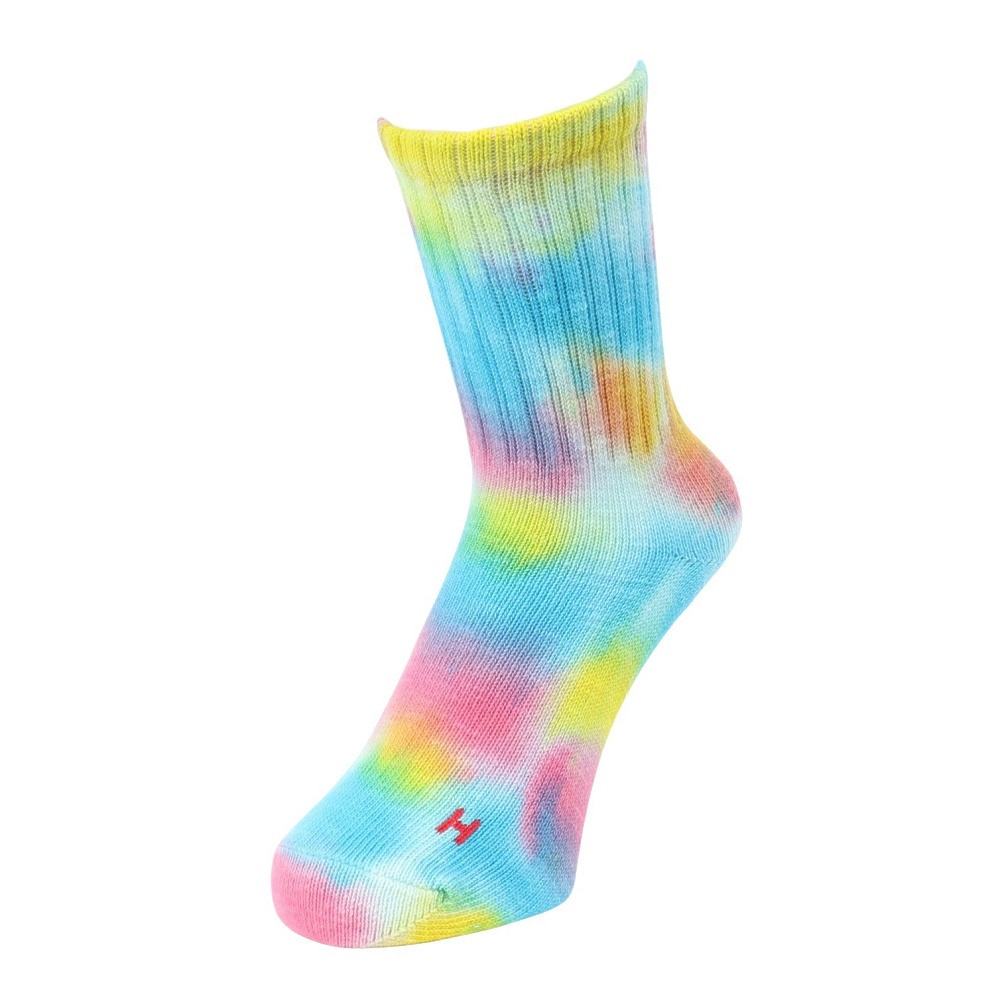 ヘルスニット（Healthknit）（メンズ、レディース）タイダイソックス 2足組 191--3613