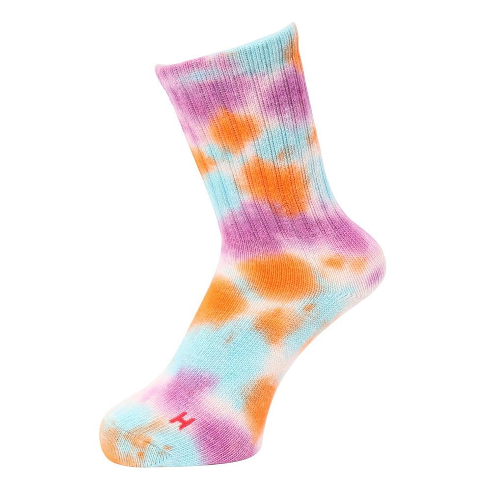 ヘルスニット（Healthknit）（メンズ、レディース）タイダイソックス 2足組 191--3613