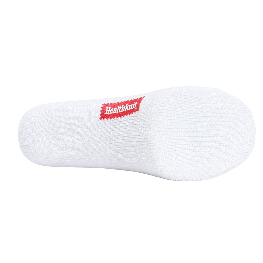 ヘルスニット（Healthknit）（メンズ）配色3本ラインクルー 3足組ソックス 191-3108