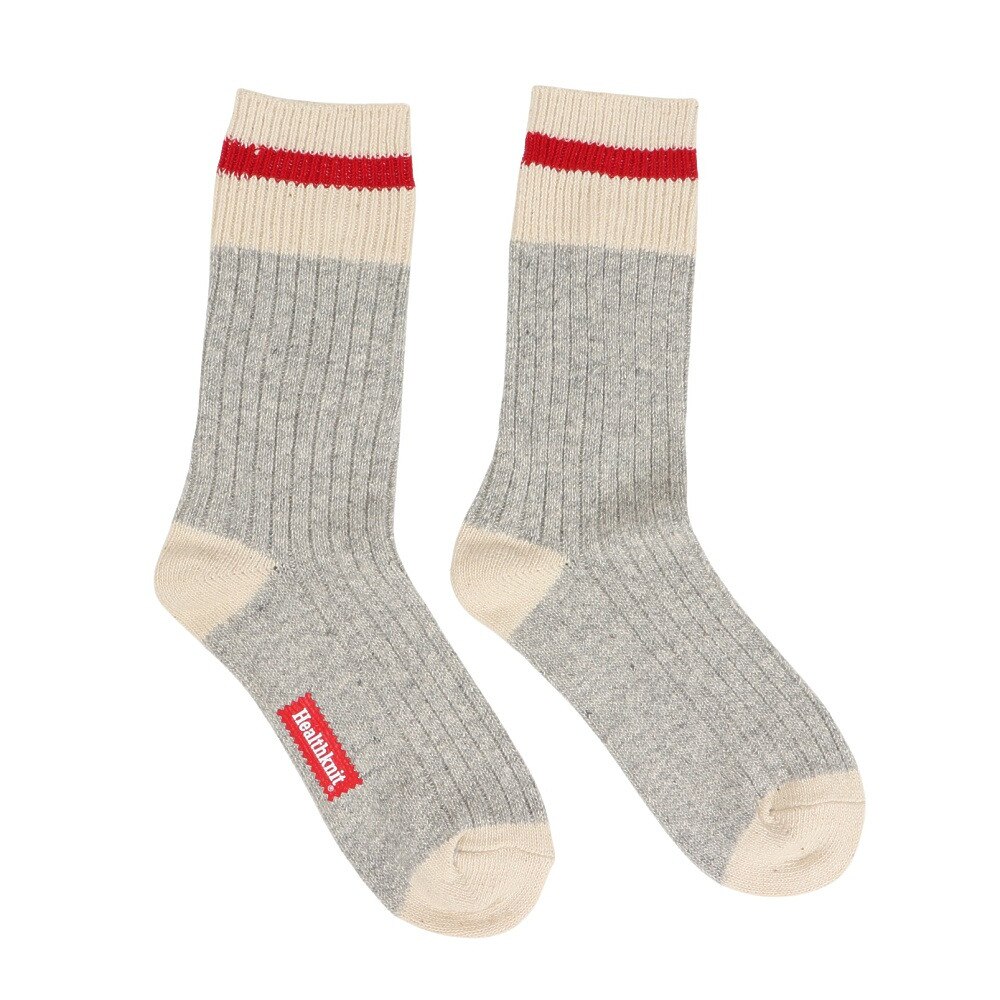 ヘルスニット（Healthknit）（メンズ）ジャズネップライン 2足組ソックス 191-3628