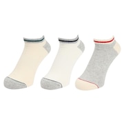 (メンズ)スラブライン 3足組ソックス 191-3684
