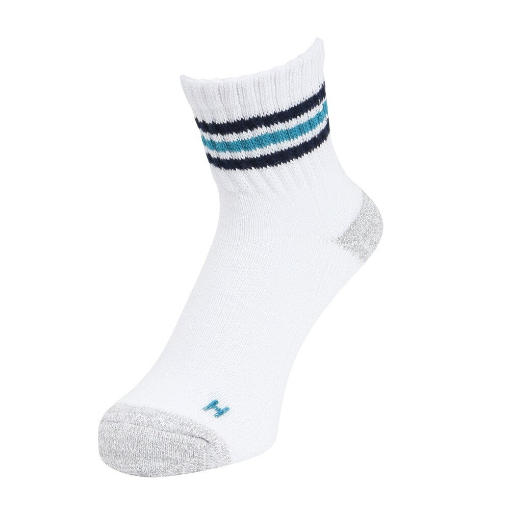 ヘルスニット（Healthknit）（メンズ）シンカー3本ライン 3足組ソックス 191-3713