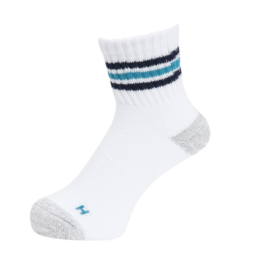 ヘルスニット（Healthknit）（メンズ）シンカー3本ライン 3足組ソックス 191-3713