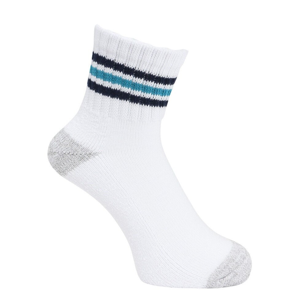 ヘルスニット（Healthknit）（メンズ）シンカー3本ライン 3足組ソックス 191-3713