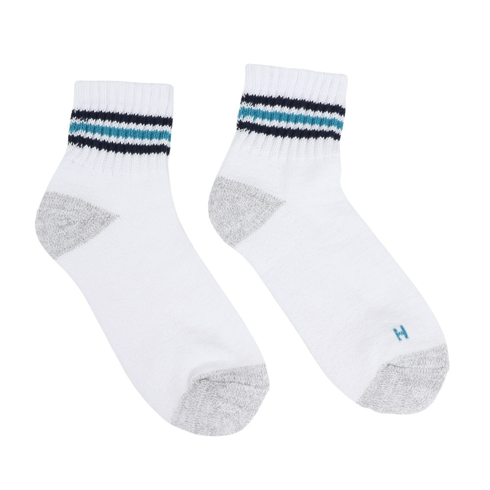 ヘルスニット（Healthknit）（メンズ）シンカー3本ライン 3足組ソックス 191-3713