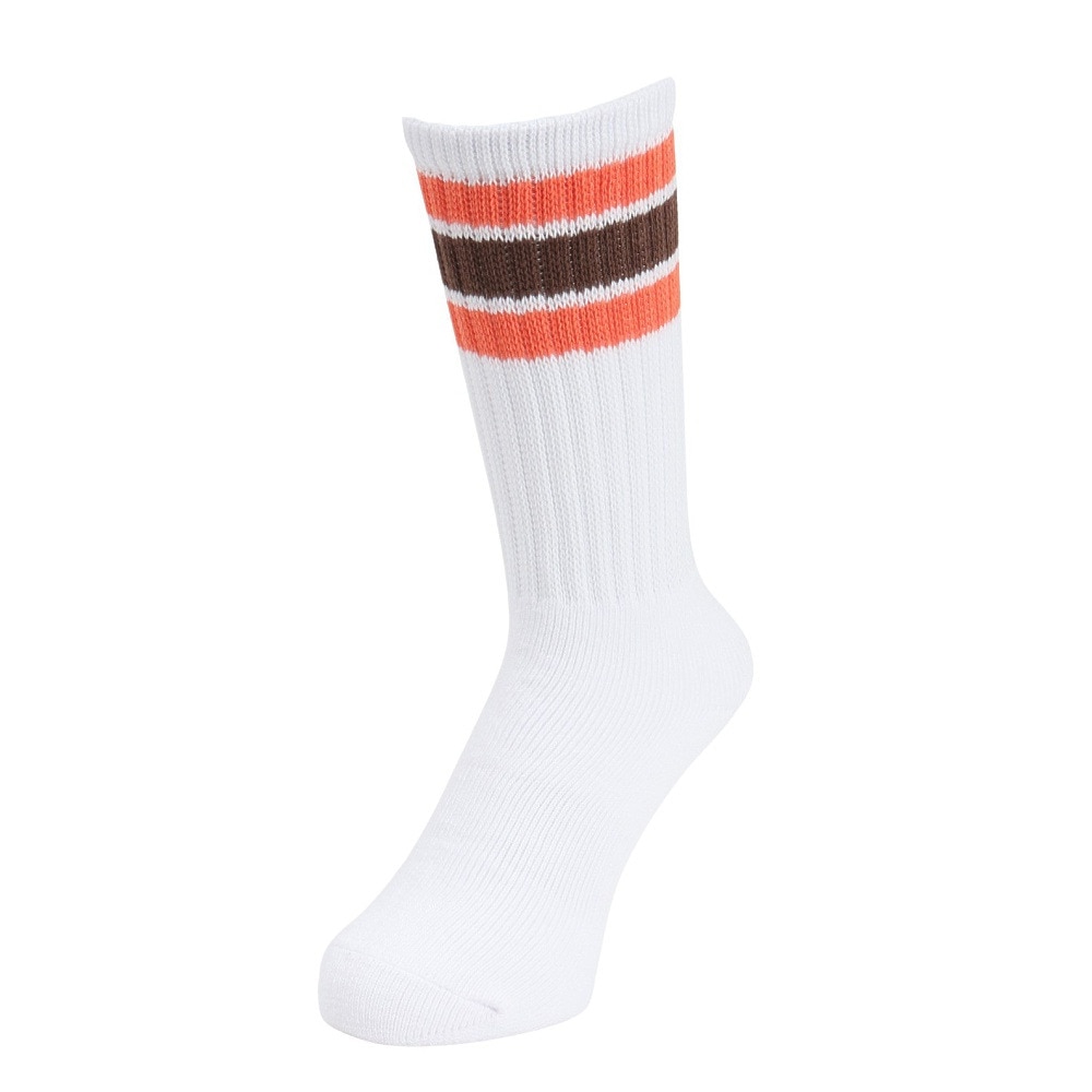 ヘルスニット（Healthknit）（メンズ）配色3本ラインクルー 3足組ソックス 191-3716