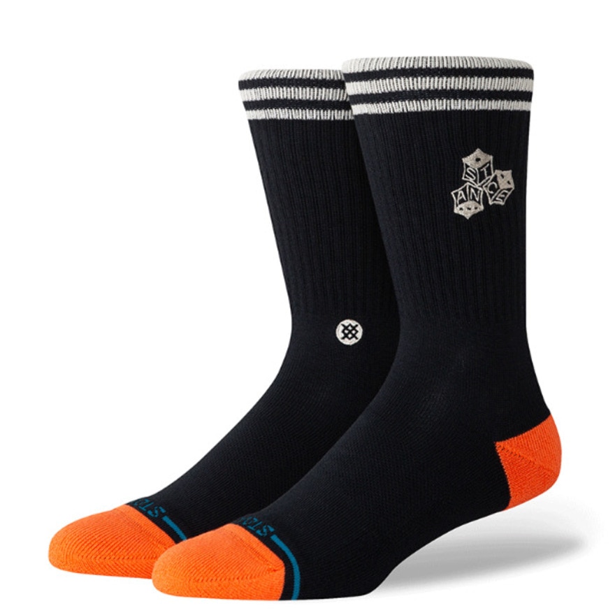 スタンス（STANCE）（メンズ）ソックス HIGH ROLLER CREW A556C25HIG#BLK