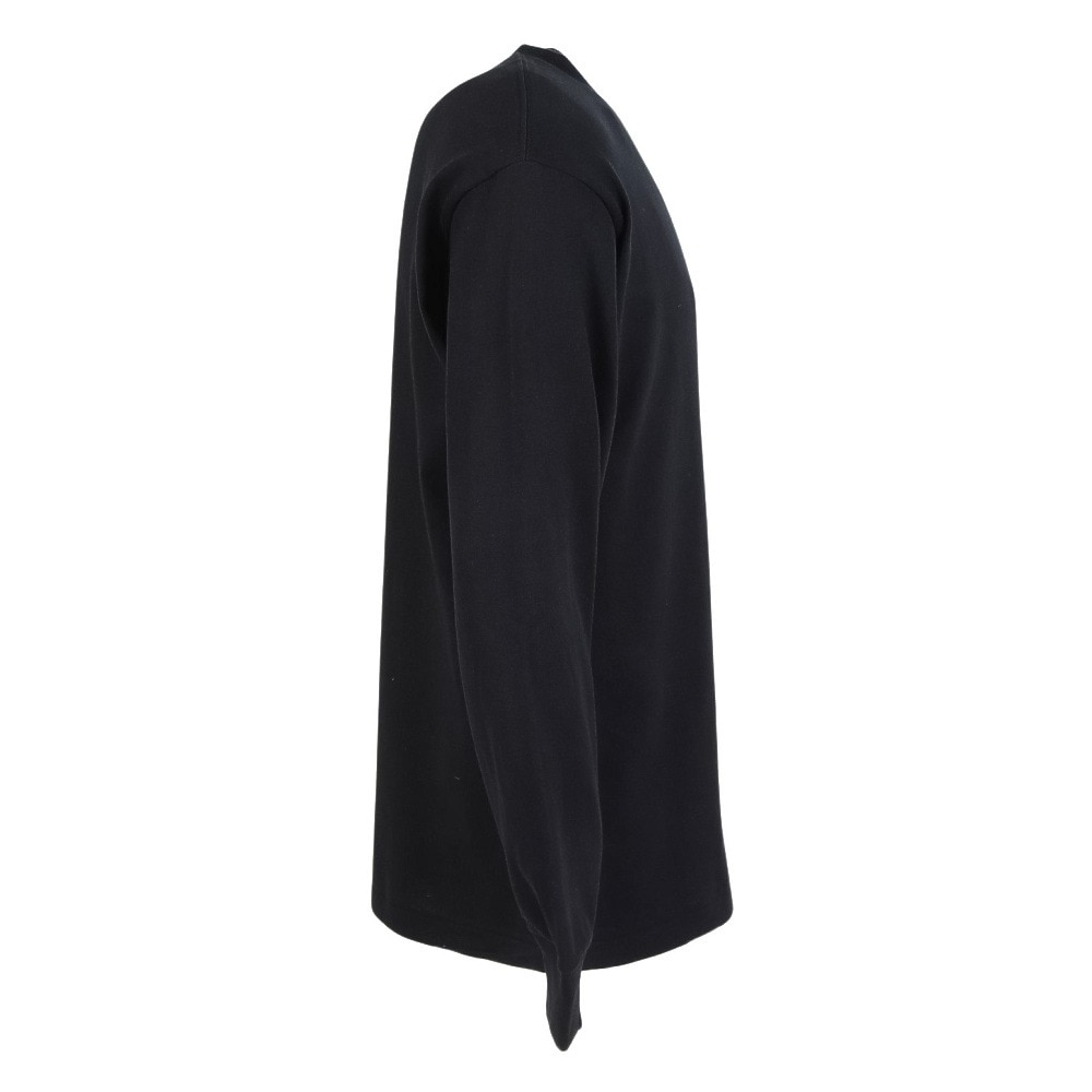 ヘインズ（Hanes）（メンズ）KURO 長袖Tシャツ HM4-C201 090