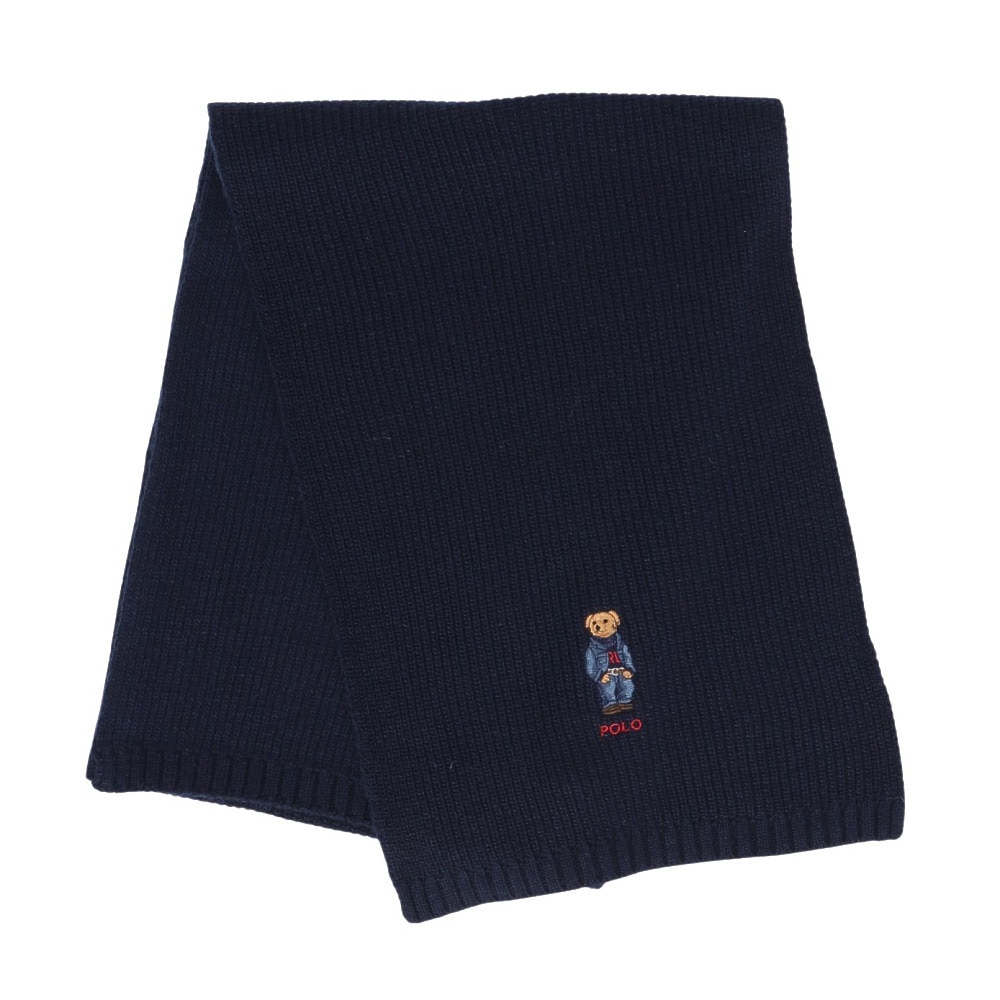 ラルフ ローレン（RALPH LAUREN）（メンズ、レディース）マフラー SOLID DENIM BEAR スカーフ MAPOHGS0J321017400
