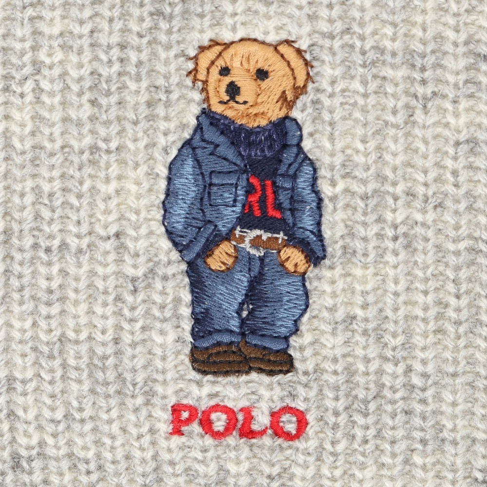 ラルフ ローレン（RALPH LAUREN）（メンズ、レディース）マフラー SOLID DENIM BEAR スカーフ MAPOHGS0J321018020