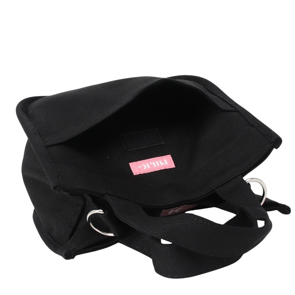 ミルクフェド（MILKFED.）（メンズ、レディース）EMBROIDERED BAR ミニ ショルダーバッグ 103213053009-LtPINK