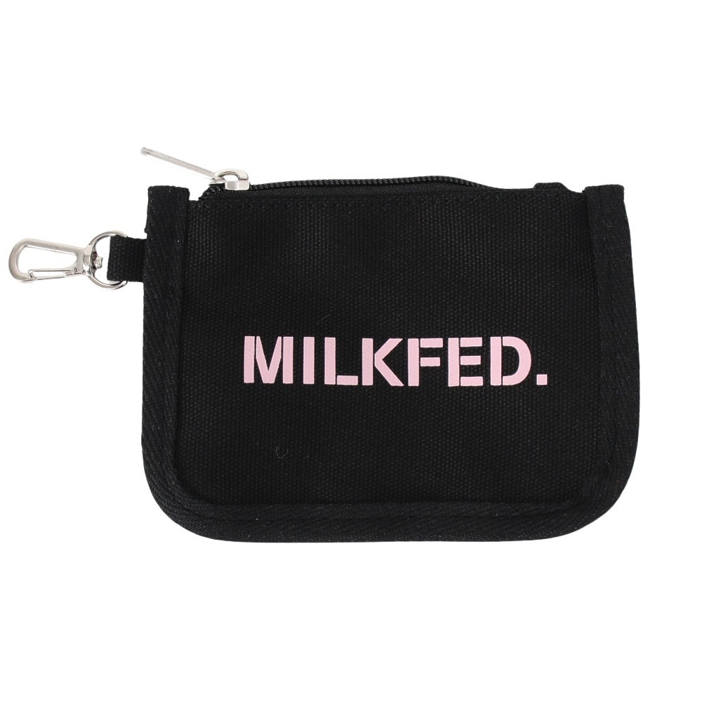 ミルクフェド（MILKFED.）（メンズ、レディース）EMBROIDERED BAR ミニ ショルダーバッグ 103213053009-LtPINK