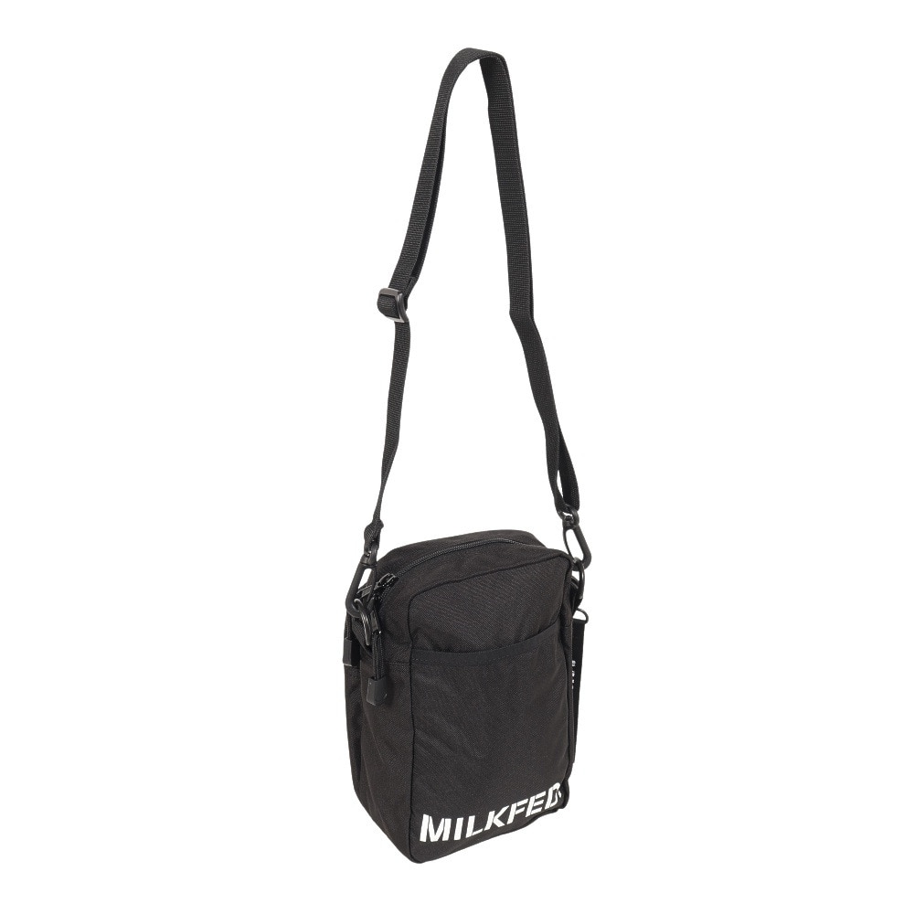 ミルクフェド（MILKFED.）（メンズ、レディース）アクティブ フロントポケット MOLLE ショルダーバッグ 103224053003-BLACK