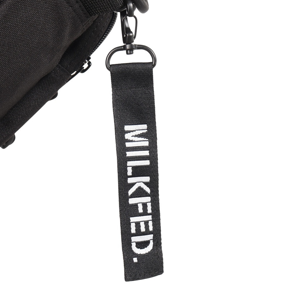 ミルクフェド（MILKFED.）（メンズ、レディース）アクティブ フロントポケット MOLLE ショルダーバッグ 103224053003-BLACK