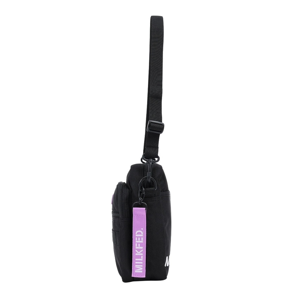 ミルクフェド（MILKFED.）（メンズ、レディース）ACTIVE フロント ポケット MOLLE ショルダーバッグ 103224053003-LtPURPLE