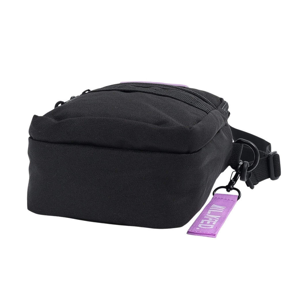 ミルクフェド（MILKFED.）（メンズ、レディース）ACTIVE フロント ポケット MOLLE ショルダーバッグ 103224053003-LtPURPLE