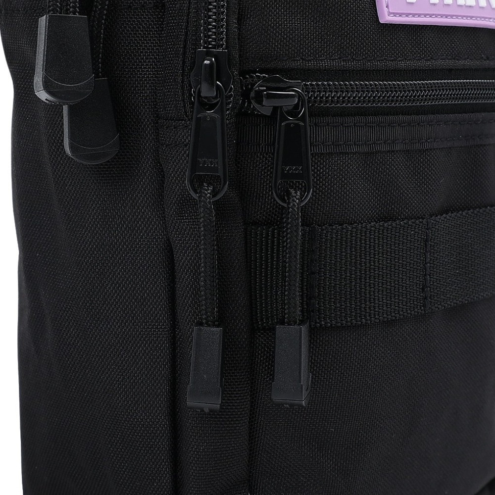 ミルクフェド（MILKFED.）（メンズ、レディース）ACTIVE フロント ポケット MOLLE ショルダーバッグ 103224053003-LtPURPLE