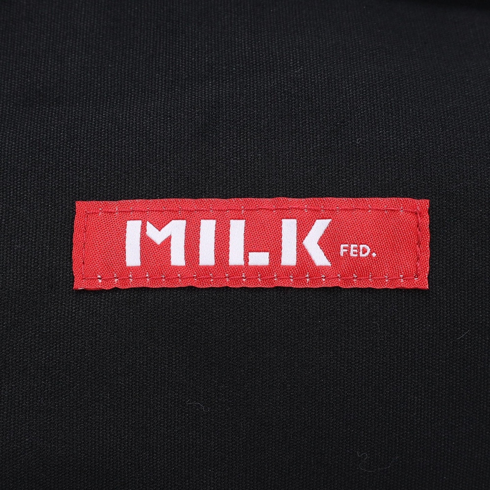 ミルクフェド（MILKFED.）（メンズ、レディース、キッズ）STENCIL ロゴ ショルダーバッグ 103233053004-BLACK