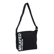 (メンズ、レディース、キッズ)STENCIL ロゴ ショルダーバッグ 103233053004-BLACK